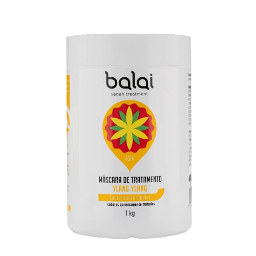 Máscara de Tratamento Ylang Ylang Cauterização Capilar Balai Organic Friendly - 1Kg, Balai, 1Kg