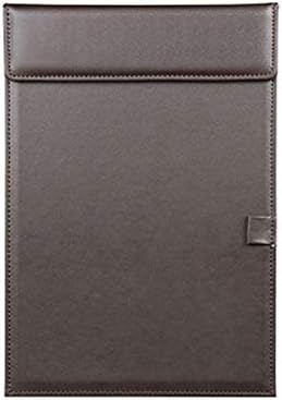 Amazon Cikalin クリップボード クリップボード 会議パッド バインダー ク マグネット式 おしゃれ Pu レザー 筆記用 ブラウン クリップファイル ボード 文房具 オフィス用品