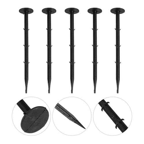 Estacas para exterior en parcelas de camping y fijación de césped artificial en jardines 7