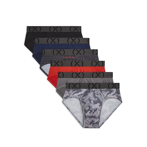 2(X)IST mens (X) Sport Mesh 6-pack No Show Brief