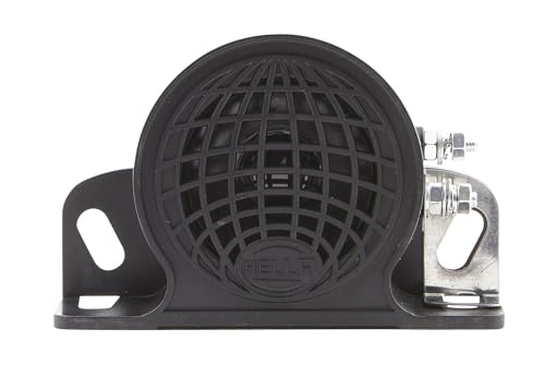 Alarma de Retroceso Hella BX 110 DB 9V/48V con Placa de Tierra miniatura 2