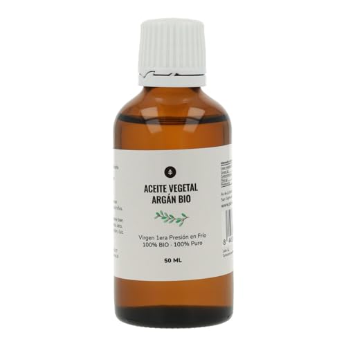 PLANETA HUERTO | Aceite Vegetal de Argán BIO 50 ml - Antioxidante Natural y Antiarrugas para Pieles Maduras y Deshidratadas