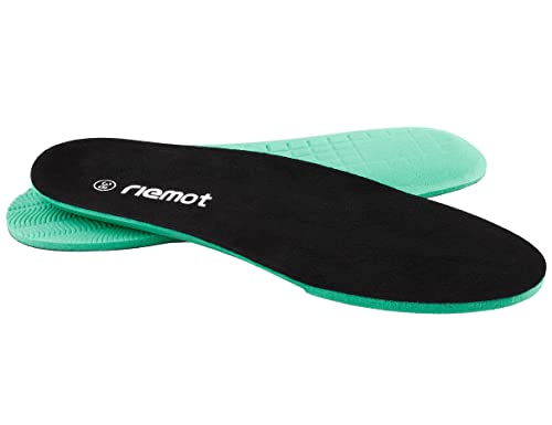 riemot Komfort Einlegesohlen Memory Foam Ersatz Schuheinlagen Herren Damen für Arbeit Stiefel Laufschuhe Sneaker Kissen Schuh Sohlen Schockabsorbierend für Fuß Schmerzlinderung Innensohlen Cover