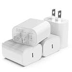 4Pack USB C Charger Block 20W Phone Fast Charger Wall Charger with PD 3.0