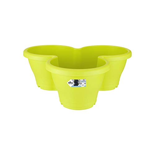 Preisvergleich Produktbild Elho Corsica Vertikaler Garten M - Übertopf - Lime Grün - Draußen - L 43.5 x W 33.5 x H 15.7 cm