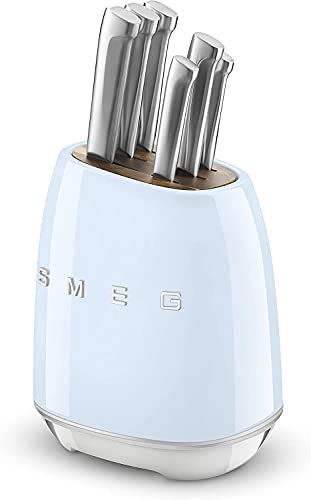 Smeg Juego de cuchillos de Cocina Acero inox. Azul Pastel - Imagen 7