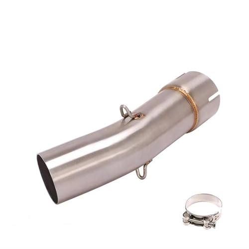 VVKFTP Auspuffschalldämpfer Für Suzuki Für SV650 Für SV650X Für SV650S 2003-2022 Motorradauspuff Mittelrohr Motorradauspuffrohr Auspuffanlage Schalldämpfer (2)