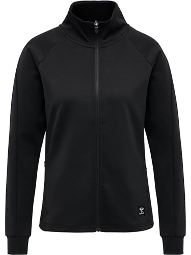 Chaqueta hummel Hmlessi mujer con cremallera frontal completa y cuello alto