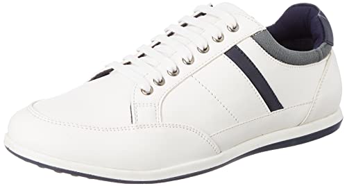 Amazon Brand - Symbol Mens Felix White Sneakers_9 UK (PAG 116 B) (B09FH3DGXS) Amazon Price History, Amazon Price Tracker