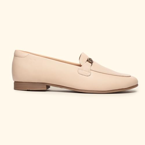 Image of YOHO Bliss Loafers for Women | Comfortable & Stylish Bellies | Fashion Moccasins with Footpharma Footbed | Slip-on for Casual & Formal Wear | 006