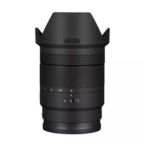 Film protection Sony E 16-70mm F4 ZA autocollant anti-rayures vinyle noir
