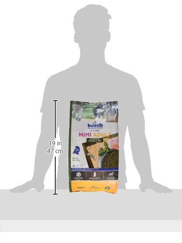 Bosch HPC Mini Adult mit frischem Geflügel & Hirse | Hundetrockenfutter für ausgewachsene Hunde Kleiner Rassen (bis 15 kg) | 1 x 3 kg (Packung mit 2)