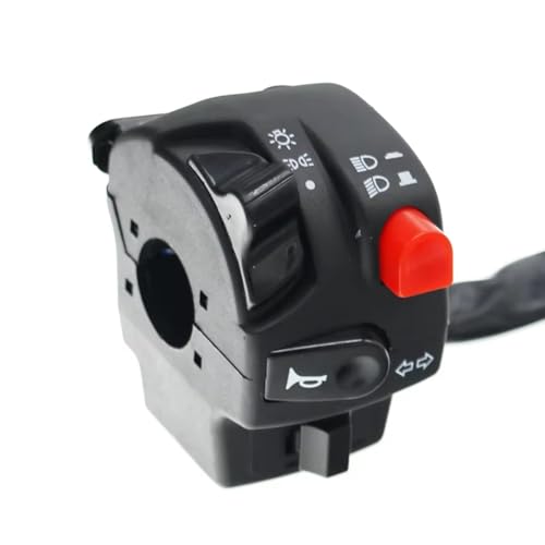 Pièces détachées moto interrupteurs clignotants et démarreur guidon 22 mm