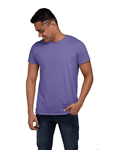 Image of AMIGOS Men's Solid Regular Fit T-Shirt