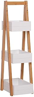 HOMCOM 3 Tier A Frame Bathroom Shower Caddy Freestanding Rack Storage Unit Shelf Organiser