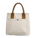 ✿Grande Capacité: taille : 28 x 13 x 25 cm (longueur x largeur x hauteur). Poids : 0,31 kg. Le sac fourre-tout à fermeture éclair a une capacité modérée et est idéal pour le stockage quotidien des nécessités quotidiennes telles que les portefeuilles, les téléphones portables, les tablettes et plus encore.