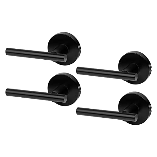 Designers Impressions Kain 4 Pack 55-3551 Black Euro Dummy Lever