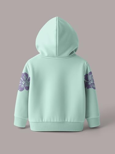 Image of HELLCAT Trendy Co-ords With Hoodie Sweatshirt and Trackpant Clothing Set for Girls.