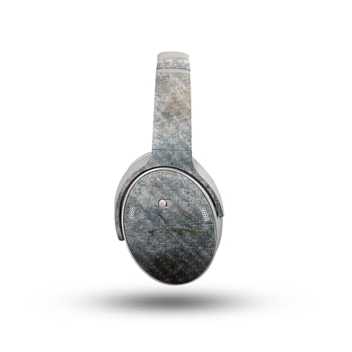 Image of Carbon Fiber Headphone Skin Compatible with Bose QuietComfort Headphones (2023) - Shadow Concrete - Premium 3M Vinyl Protective Wrap Decal Cover - Easy to Apply | Crafted in The USA by MightySkins
