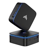 NiPoGi AK1PLUS Intel Celeron N5095 Mini PC Windows 11 Pro (Up to 2.9GHz), 16GB+256GB SSD, Dual 4K Mini Computer Support 2.5'' SSD Expansion, WiFi/BT/Ethernet/Business Home Office Mini PC