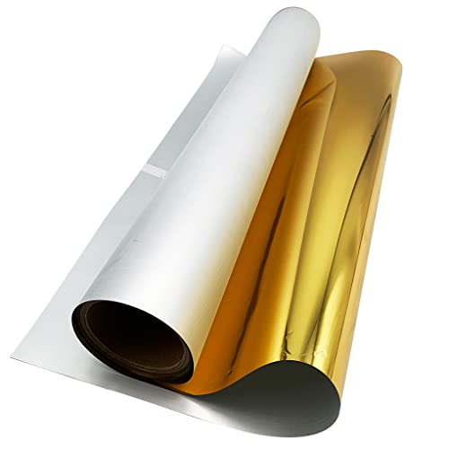 POVOKICI 13in x 16.4ft DTF Gold Foil Film Roll DTF Transfer Film, Cold Peel by POVOKICI - Used condition - Image 4