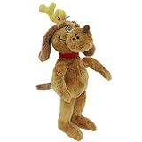 RELIGES 9 inches Green Christmas Monster Plush Toy –Soft Christmas Stuffed Animal Doll for Boys and Girls, Perfect for Christmas Decorations and Gifts (Dog)