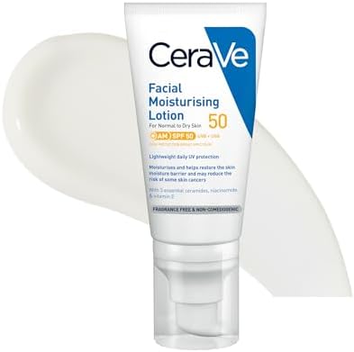 CeraVe AM Facial Moisturising Lotion SPF50 52ml