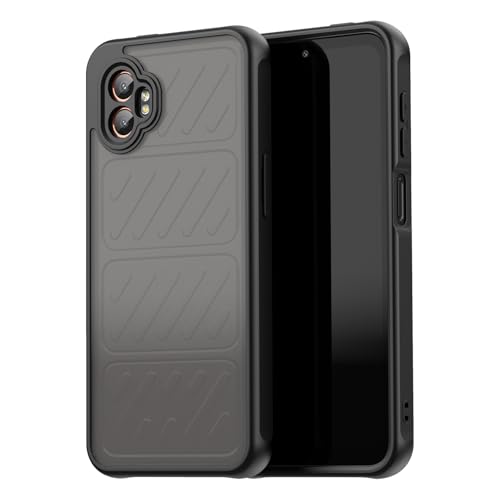 Effcotuo Funda para Samsung Galaxy Xcover 7 Pro Case, Funda de Silicona Flexible + Acrílico Carcasa Respaldo Translúcida Mate Slim Antigolpes para Samsung Galaxy Xcover7 Pro Cover