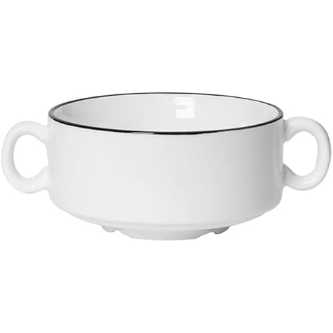 OnePine 255ml Suppenschalen Keramik Cover