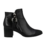 Regarde Le Ciel Taylor 01 Bottines noires pour femme, Noir , 38 EU