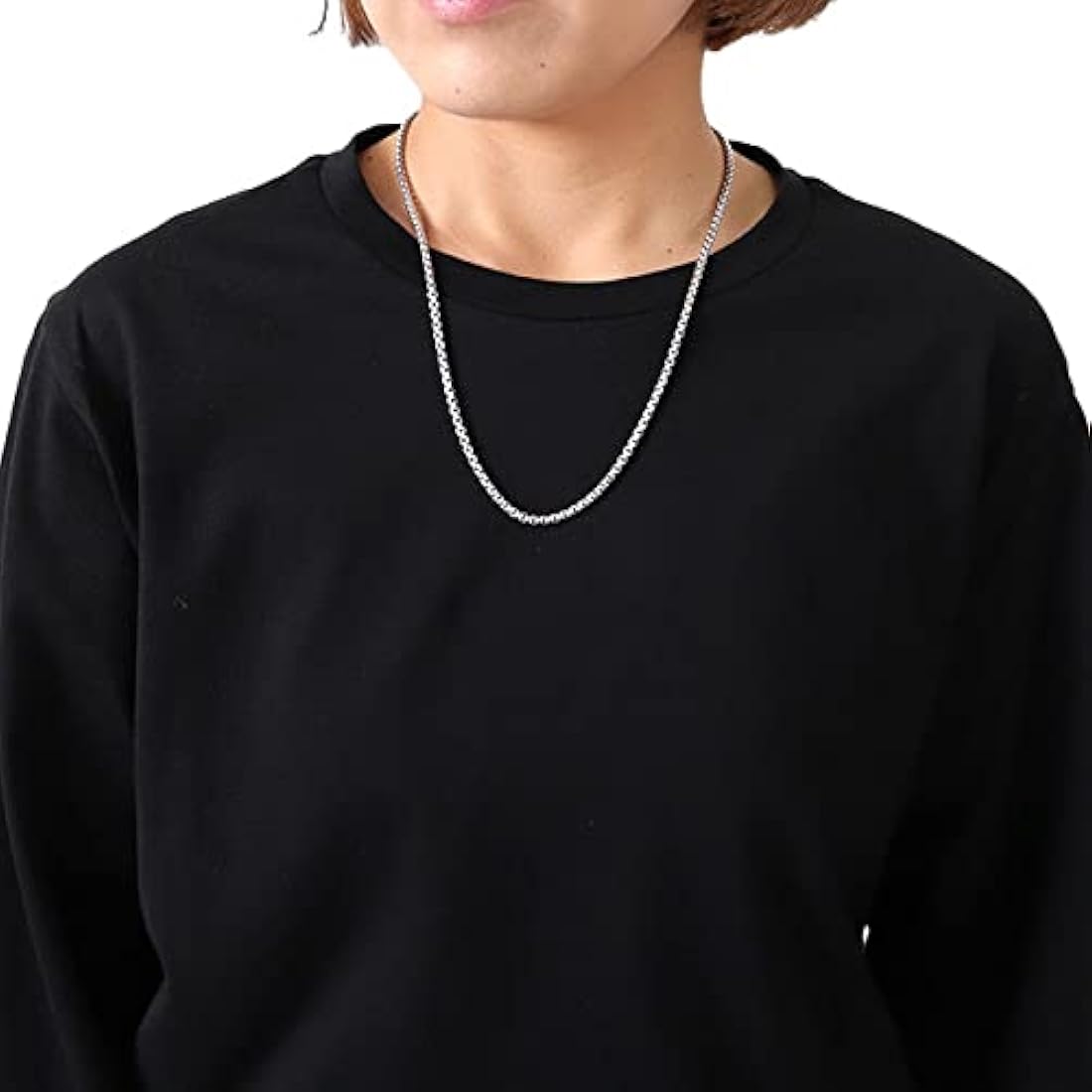 色移り有り 新品 TOMWOOD Venetian Chain ネックレス 銀 5038