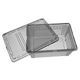 Recinto per rettili: materiale molto durevole con buona resistenza alle intemperie, elevata durezza superficiale, scatola molto comoda, piccolo contenitore in plastica per animali
