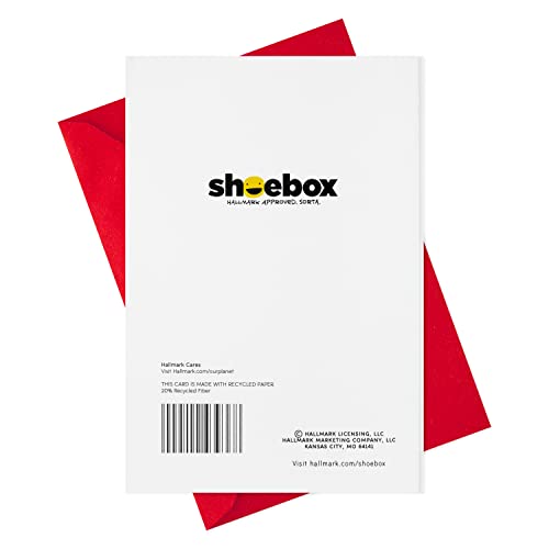 Hallmark Shoebox Pack of 2 Funny Valentines Day Cards (Dinosaur, Nachos) 799VMA6063