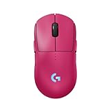 Logicool G PRO 2 LIGHTSPEED 44K DPI ワイヤレス ゲーミングマウス G-PPD-002XWL-MG 軽量 80g LIGHTFORCE ハイブリッドスイッチ HERO2 センサー USB Type-C 95時間連続使用可能 POWERPLAY 無線 充電 対応 FPS ゲーミング マウス PC windows マゼンタ 国内正規品