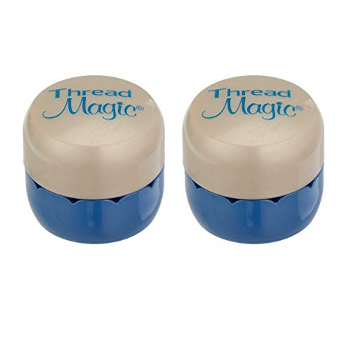 Ghi Magic Thread Round (Blue-Ivory, 2-Pack)