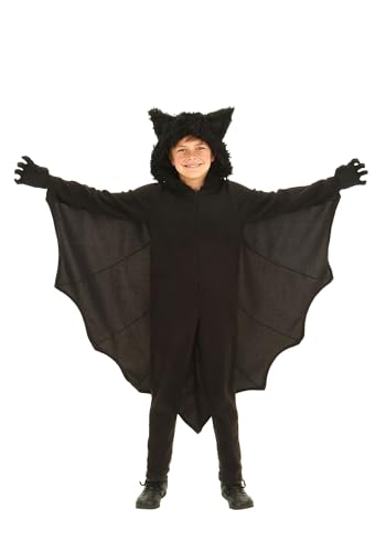 Child Fleece Bat Costume Medium Bundle