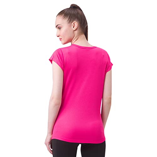 Image of berge' Ladies Polyester Dry Fit Western Shirts & Tshirts for Women, Quick Drying & Breathable Fabric, Gym Wear Tees & Workout Tops