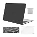 MOSISO MacBook Air 13 inch Case 2019 2018 Release A1932 with Retina Display, Plastic Hard Shell & Keyboard Cover & Screen Protector & Storage Bag Compatible with MacBook Air 13, Space Gray