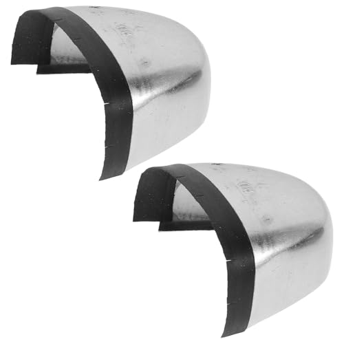 DEARMAMY Sicherheitsschuh Zehenschutzkappen mit Robustem Eisenkappen Schutz für Arbeitsschuhe Komfortable Passform Stoß Druckfest für Langanhaltenden Schutz bei Industriearbeiten