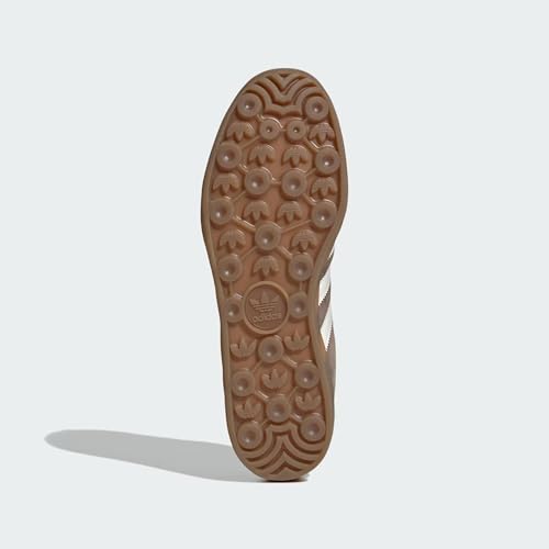 Image of adidas Gazelle Indoor Men's Sneakers, Earth Strata /Cloud White /Magic Beige, Size 9.5