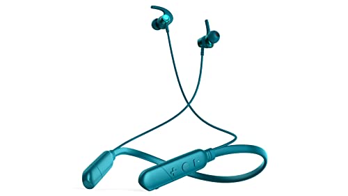 EKKO Unplug N05 Neckband Earphones with 50 Hours Playback Time, 10 mm Driver Size, Bluetooth V5.2,...