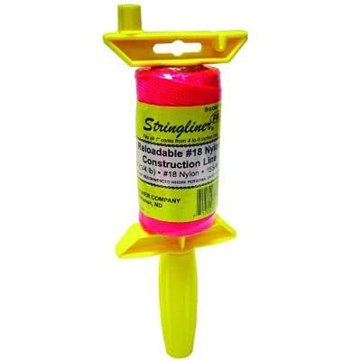 Stringliner 25162 Cuerda trenzada de nylon rosa de 1/8" y 250 pies para construcción miniatura 1