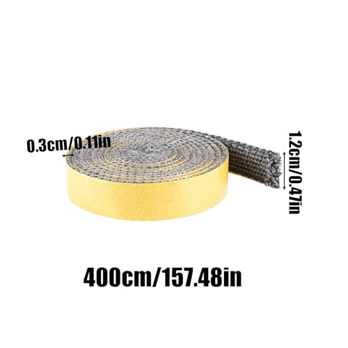 Joint de cheminée résistant hautes températures 400 cm pour insert et four - 5