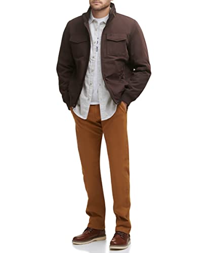 Image of DOCKERS Men's Quilted Lined Flight Bomber Jacket