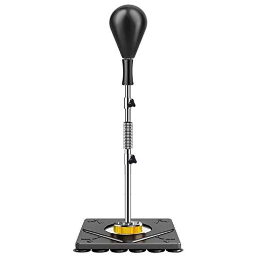 AI XIN SHOP Prestigio de Boxeo punzonado Velocidad Bolsa con Base Cuadrada de 32 ventosas, Boxing Punching Ball, PU sólida Sacos de Altura Ajustable Bolsa de Boxeo for Adultos Equipo de Entrenamiento