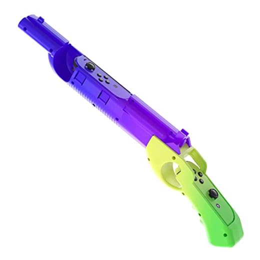 Pistola de juego Compatible con Switch para Splatoon 3, accesorio de juego de controlador de pistola Joycon de repuesto para juegos de disparos N-Switch/ OLED