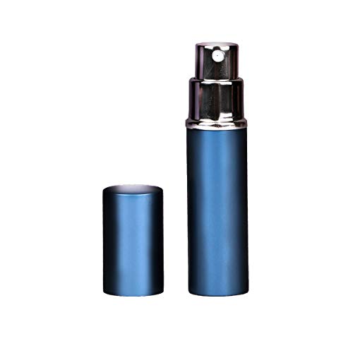 Perfume Atomizer Refillable Travel, Yebeauty 6ml Portable Perfume Spray Pump Bottles Fits in Purse for Men and Women, Pocket or Luggage - Blue