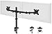 Produktbild IMLIB Monitor Halterung 2 Monitore 13-27 Zoll Bildschirm, Volleinstellbar Monitor Ständer Arm Ergonomisch, VESA 75/100mm, 2 Montageoptionen, 8kg pro Arm