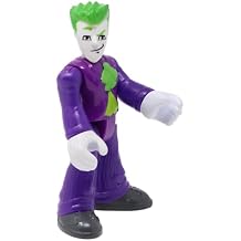 Imaginext Replacement Part for Fisher-Price Ultimate Hero Villain Playset - GYN62 - Replacement Poseable Joker Figure Dressed in Purple