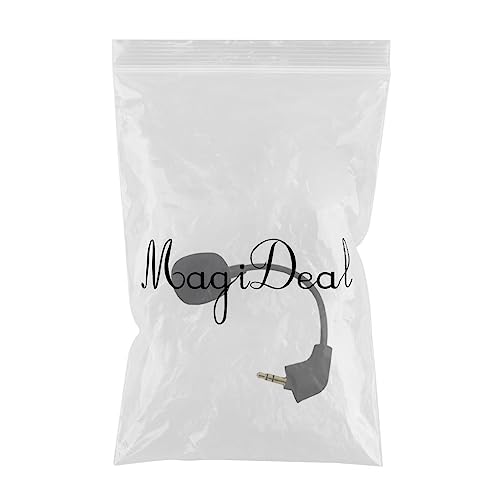 Image of Headphone Replaces Microphone Detachable Black for Hyper X Cloud II /Gaming Headset /PC Gaming Headset /PS5 Gaming Headset /Wireless Gaming Headset /Gaming Headset with Mic